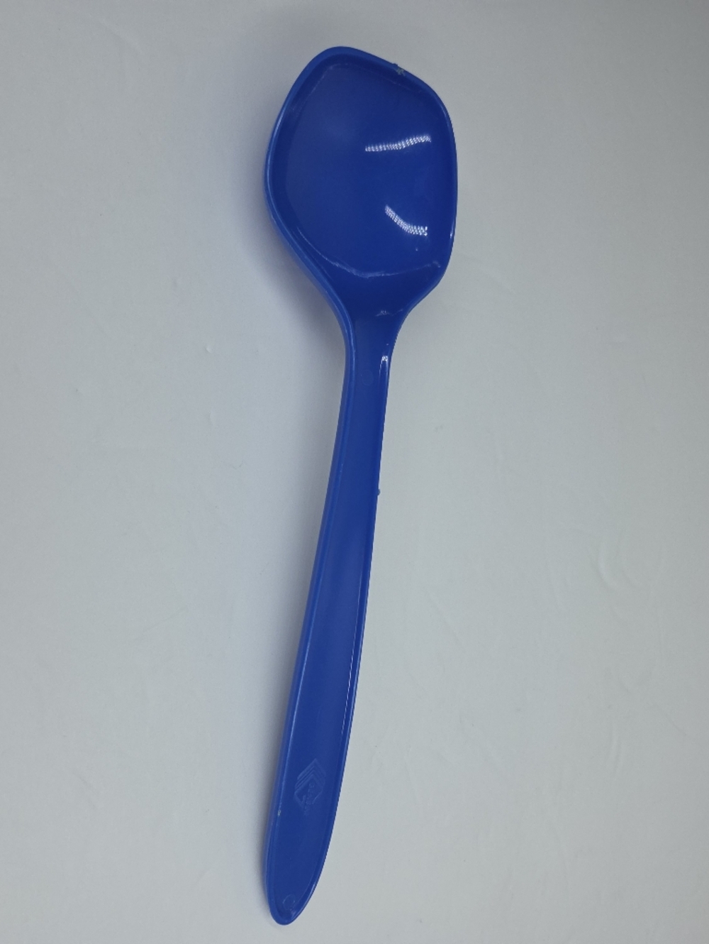 Vtg Gensini Italy Blue Plastic Serving Spon Utensil Plastic Retro